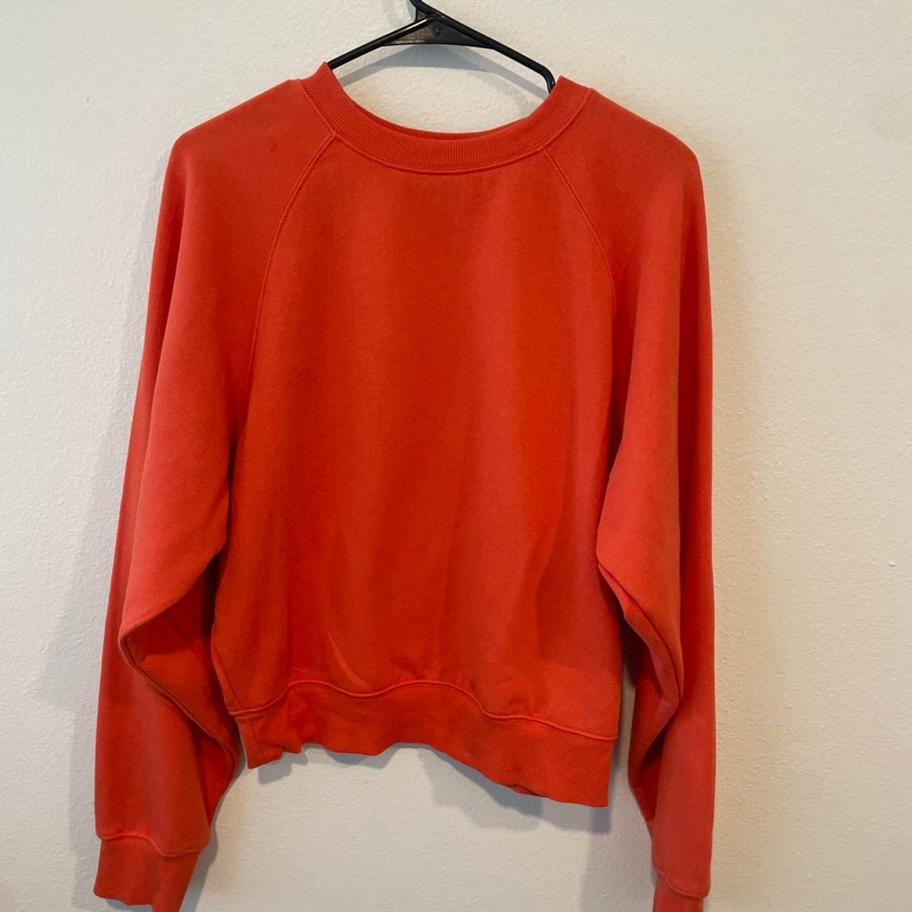 Old Navy Vibrant Orange Crewneck